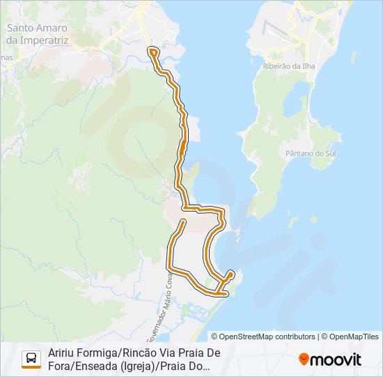 Mapa de 125 de autobús