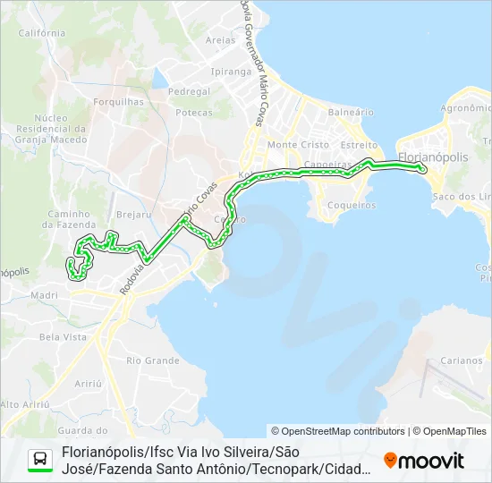 6533 Bus Line Map