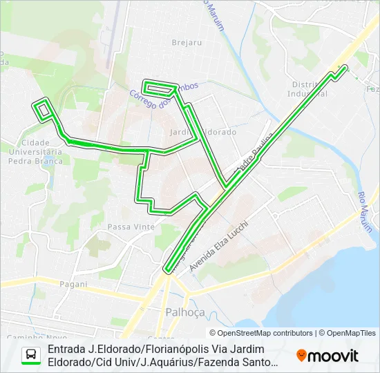 6534 Bus Line Map