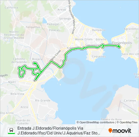6535 Bus Line Map
