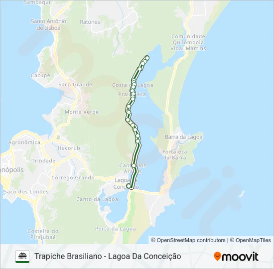 10 Ferry Line Map
