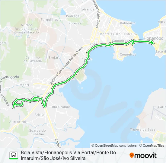 7163 Bus Line Map