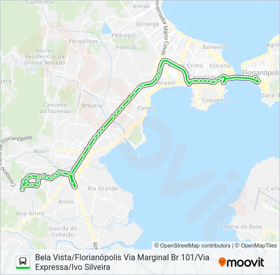 7165 Bus Line Map