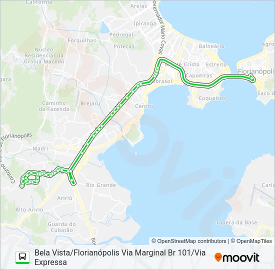 7169 Bus Line Map