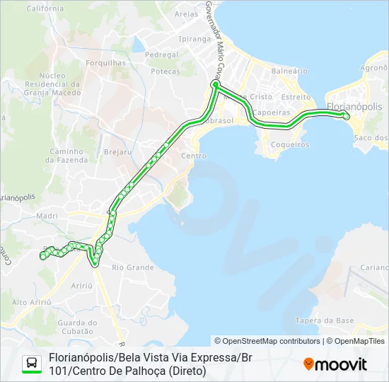 71610 Bus Line Map
