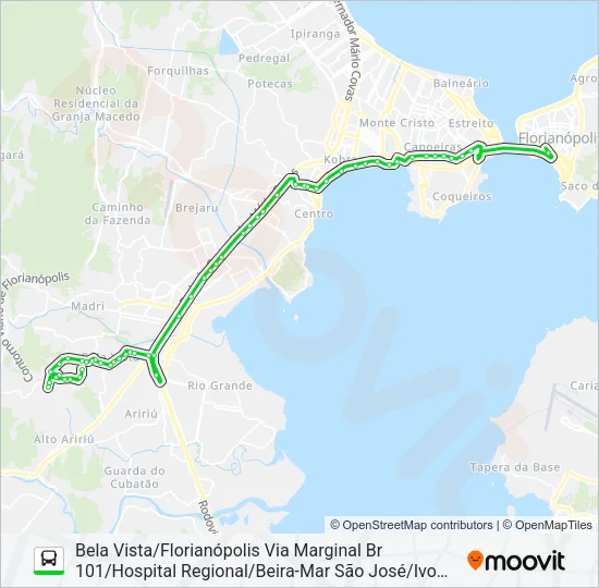 71613 Bus Line Map