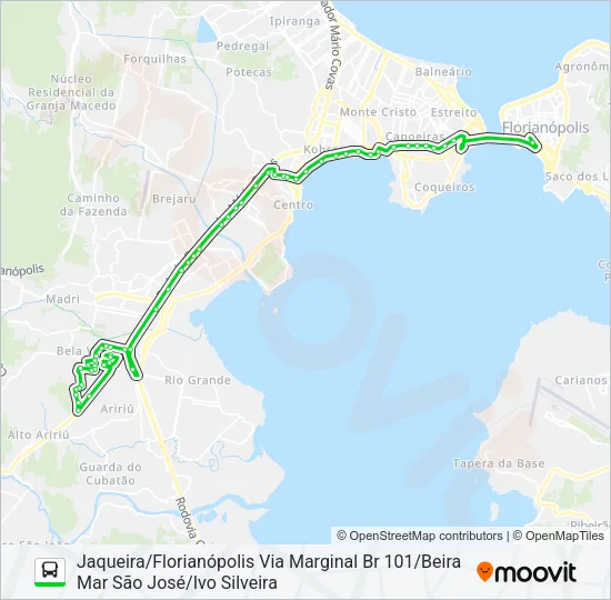 71616 Bus Line Map