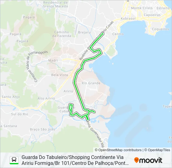 0356 Bus Line Map