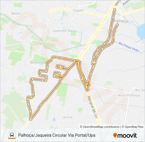 4031 Bus Line Map
