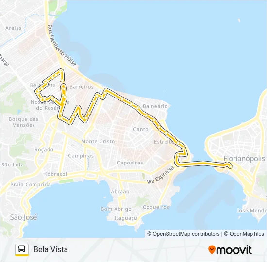 43103 EXECUTIVO BELA VISTA Bus Line Map