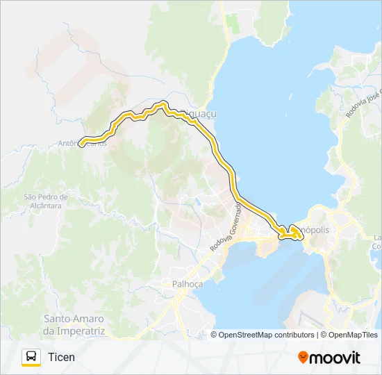10501 EXECUTIVO ANTÔNIO CARLOS Bus Line Map