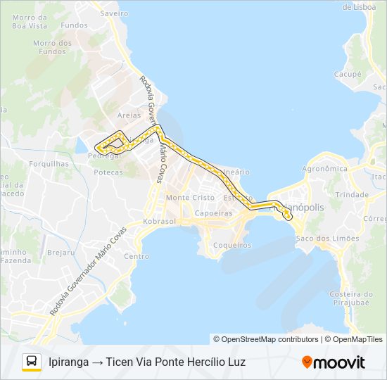 10401 EXECUTIVO BAIRRO IPIRANGA Bus Line Map