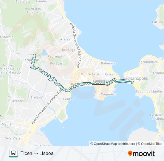 763.1 P.R. LISBOA Bus Line Map
