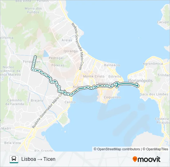 763.1 P.R. LISBOA Bus Line Map