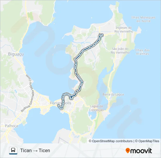 231 TICAN - TICEN VIA TITRI Bus Line Map