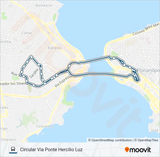 760 MORRO DO GERALDO Bus Line Map
