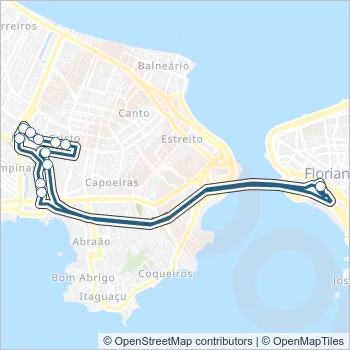 Rota da linha 772 CHICO MENDES: horários, paradas e mapas - Chico