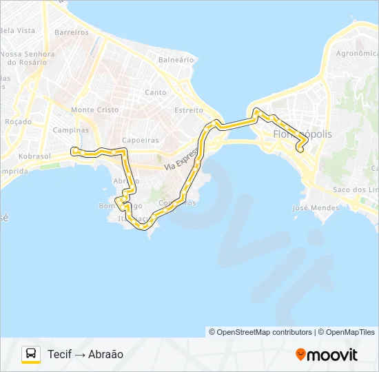 6220 EXECUTIVO ABRAÃO Bus Line Map