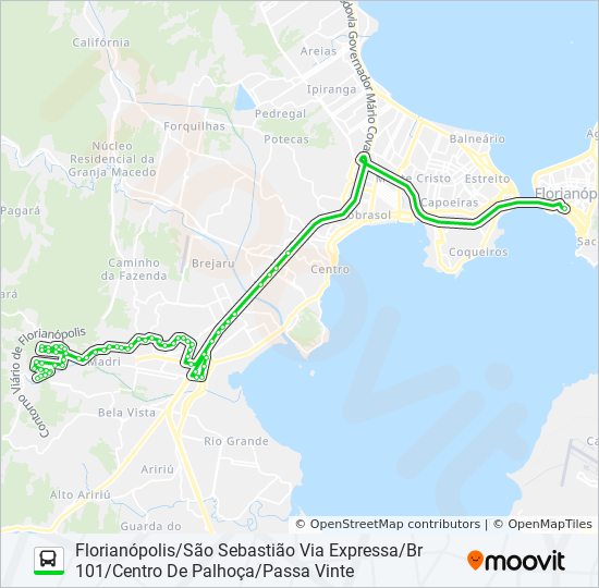 0242 bus Line Map