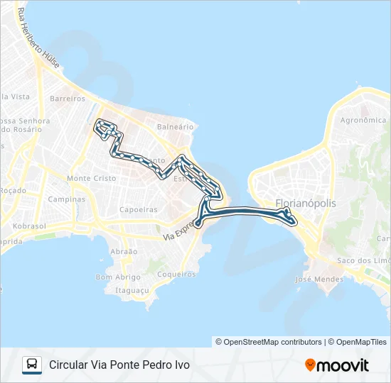 844 BAIRRO DE FÁTIMA Bus Line Map