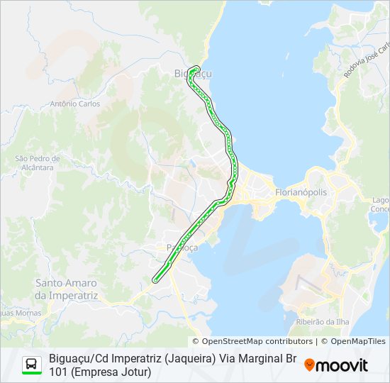 Mapa de 1331 de autobús