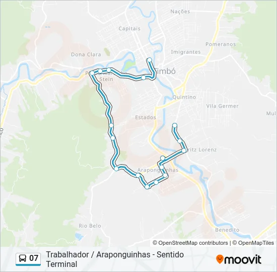07 Bus Line Map
