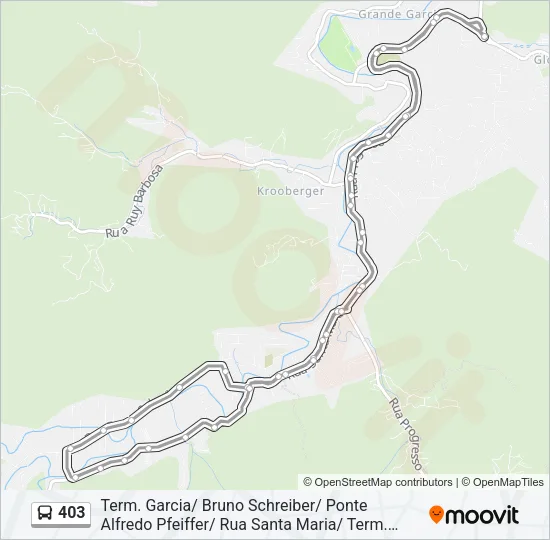 403 Bus Line Map