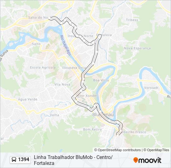 1394 bus Line Map
