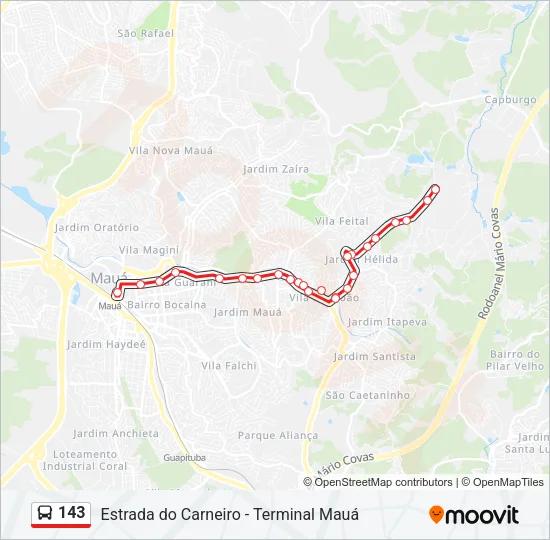 143  Line Map