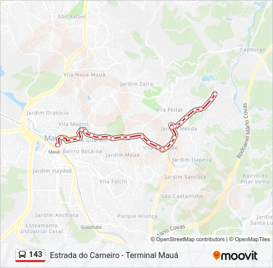 143  Line Map