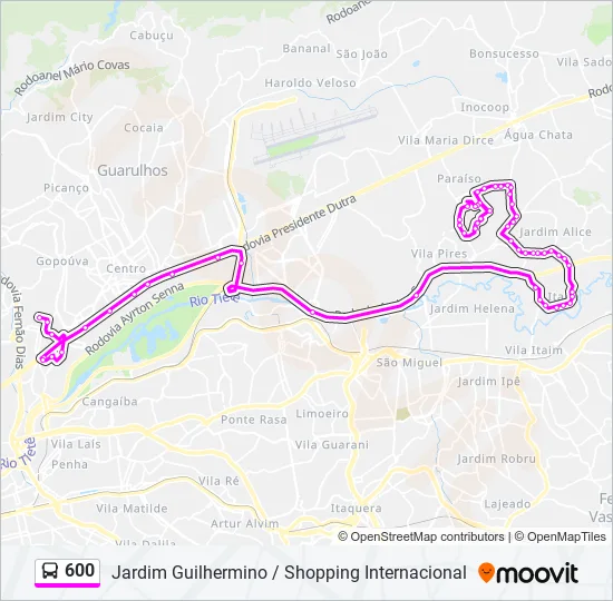 600  Line Map