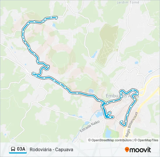 03A Bus Line Map
