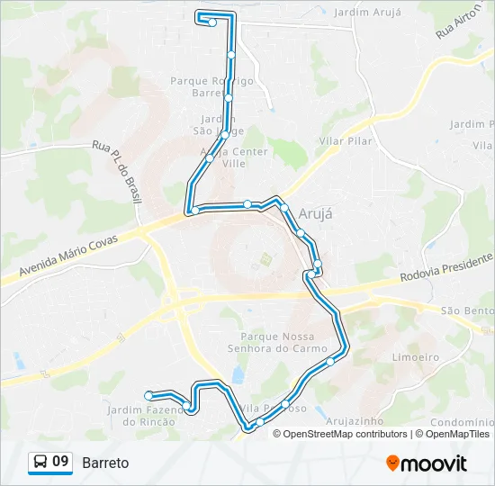 09 Bus Line Map