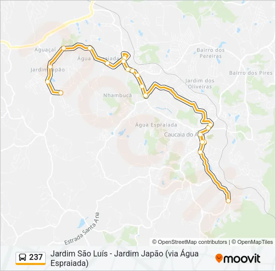 237 Bus Line Map