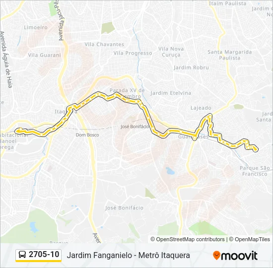 2705-10 Bus Line Map