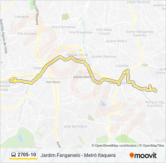 2705-10 Bus Line Map