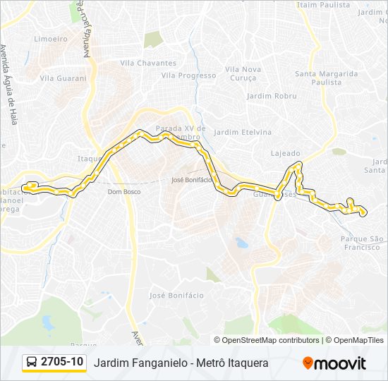 270510 Route: Schedules, Stops & Maps - Jd. Fanganielo (updated)