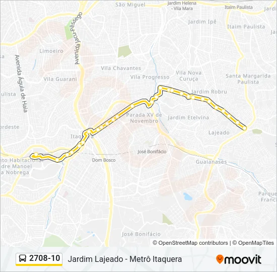 2708-10 Bus Line Map