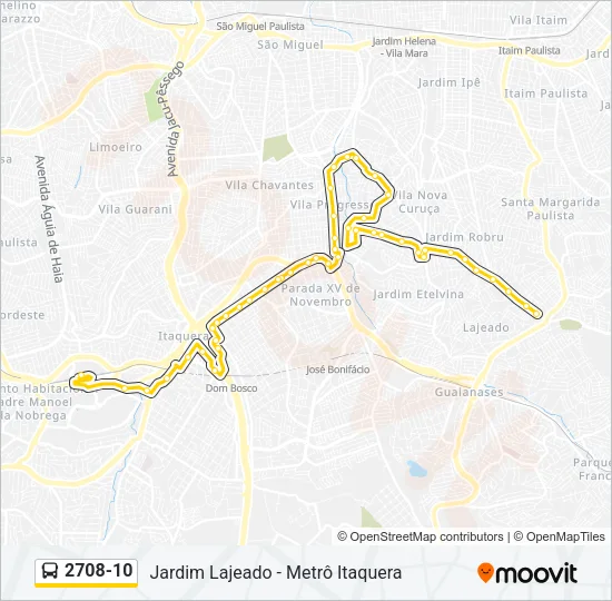 2708-10 Bus Line Map