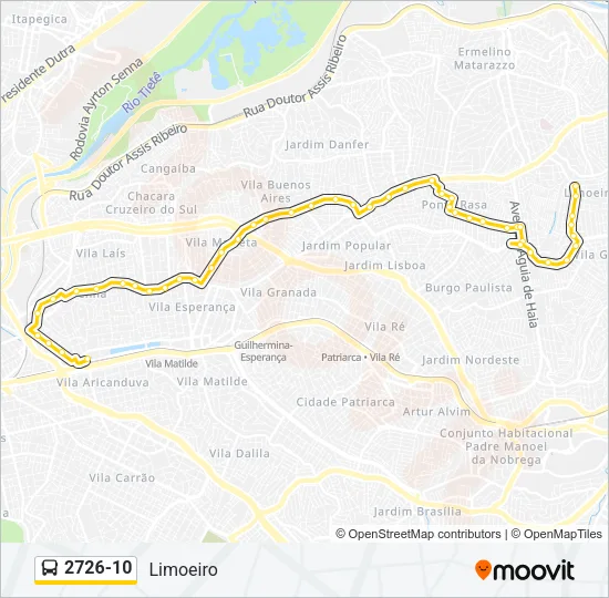 2726-10 Bus Line Map
