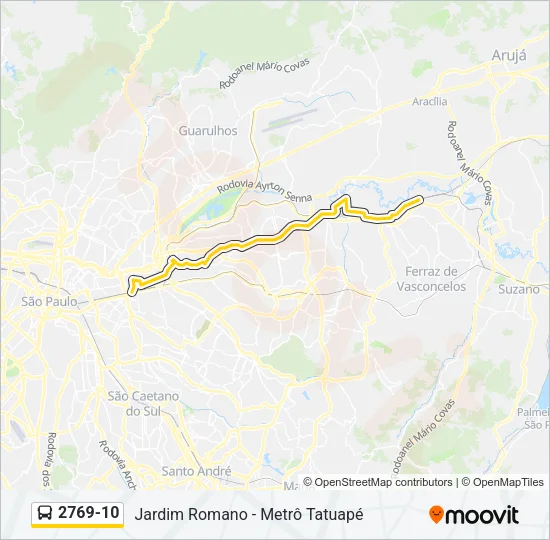 2769-10 Bus Line Map