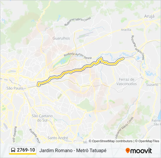 2769-10 Bus Line Map
