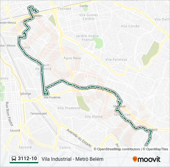 3112-10 Bus Line Map