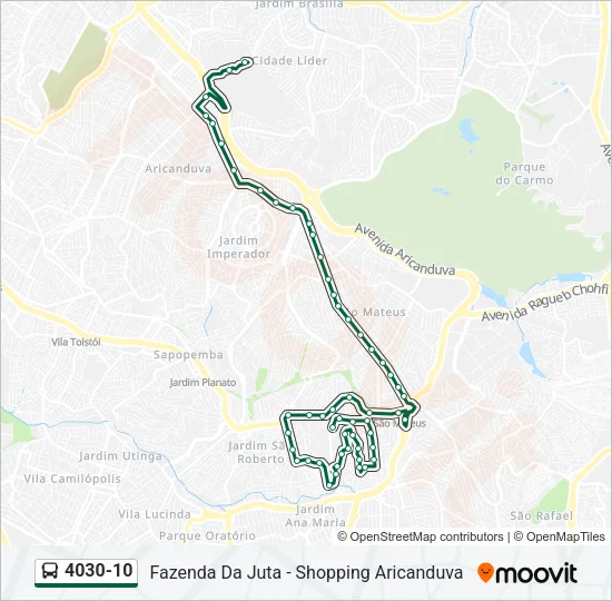 4030-10 Bus Line Map