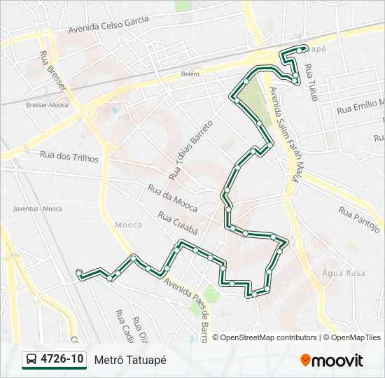 4726-10 Bus Line Map