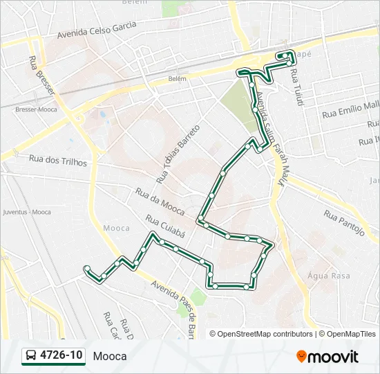 4726-10 Bus Line Map