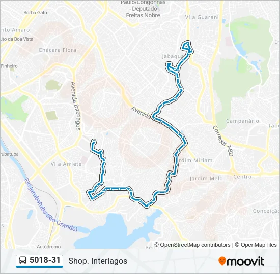 5018-31 Bus Line Map