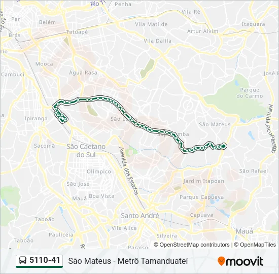 5110-41 Bus Line Map