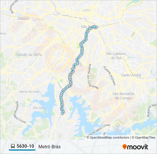 5630-10 Bus Line Map