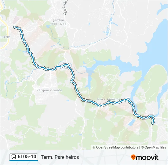 6L05-10 Bus Line Map